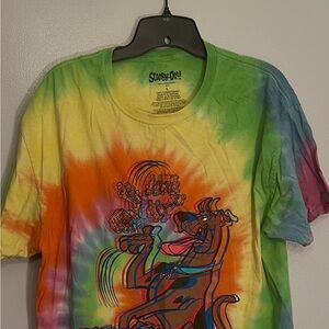 Scooby-Doo Tie-Dye T-Shirt Unisex (L)